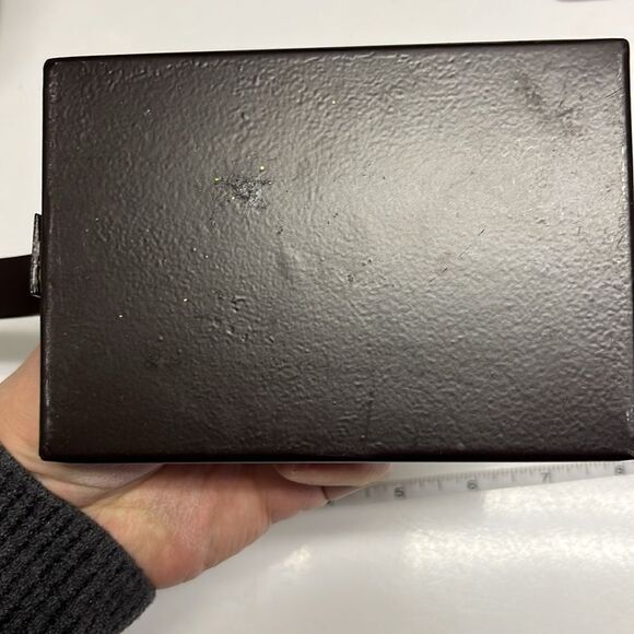 Unique Glass Oil Lamp Matched with a Rectangular Metal Chamber-stick - Picture 14 of 15